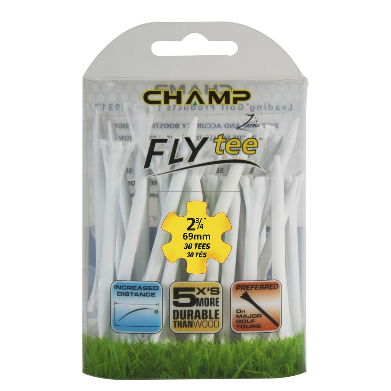 Champ FLYtee 2-3/4 Inch Tees (30 Count)
