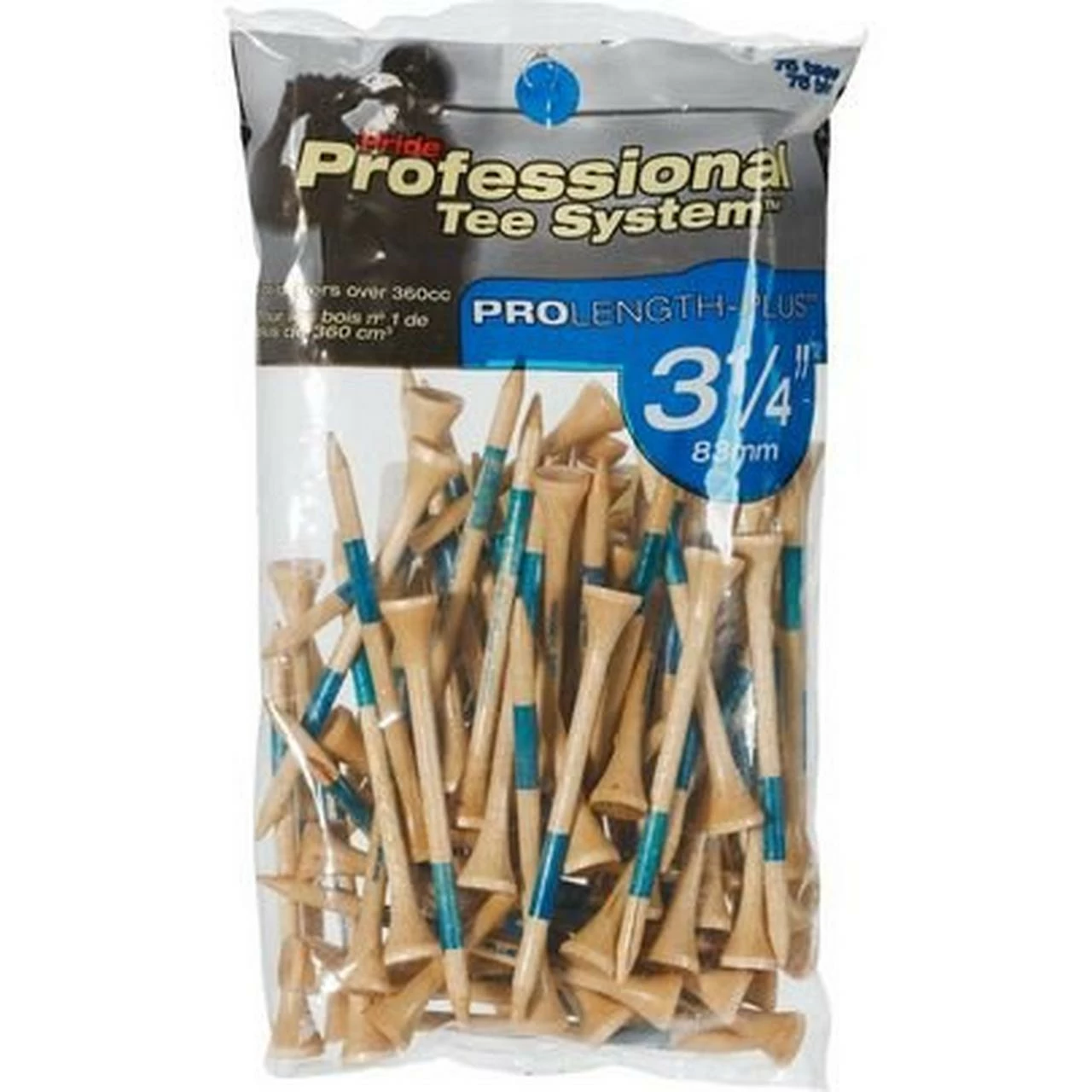 PRIDE SPORTS Prolength Plus 3 1/4 Inch Tees (75 Count)