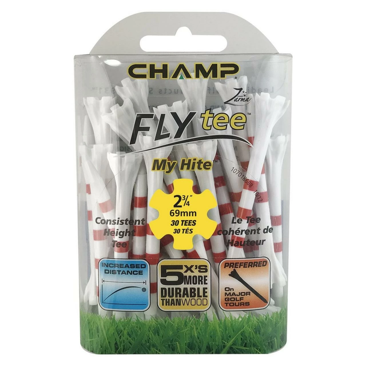 Champ FLYtee My Hite 30 Pack - 2-3/4 Inch