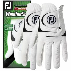 FootJoy WeatherSof 2pk Cadet Golf Glove