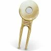 GATOR MADE Gold Plated Divot Tool