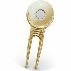 GATOR MADE Gold Plated Divot Tool