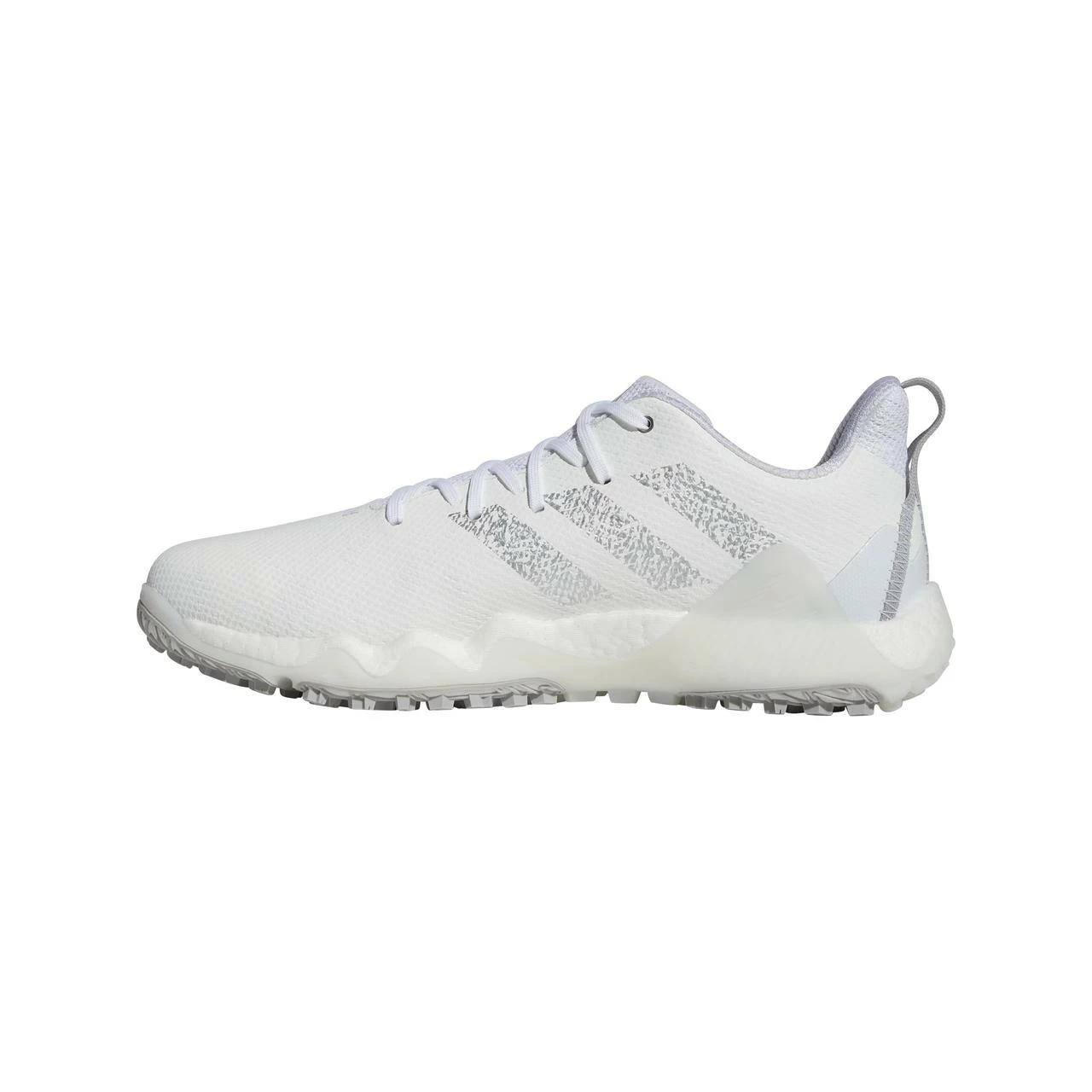 ADIDAS Men's CodeChaos 22 Spikeless Golf Shoe - White/Grey - Image 4