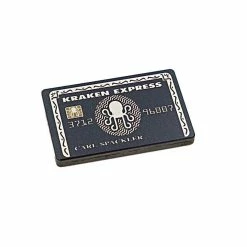 KRAKEN GOLF Kraken Bank Credit Card Ball Marker