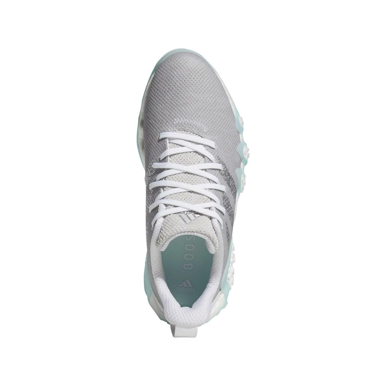 ADIDAS Women's CodeChaos 22 Spikeless Golf Shoe - Grey/Light Blue - Image 3