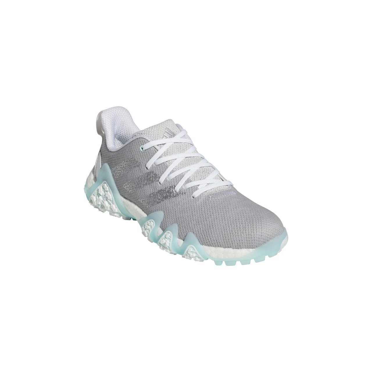 ADIDAS Women's CodeChaos 22 Spikeless Golf Shoe - Grey/Light Blue - Image 5