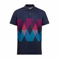 J.Lindeberg Men's Angus Short Sleeve Polo