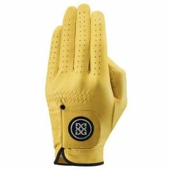 G/FORE Men's Collection Glove - Yellow