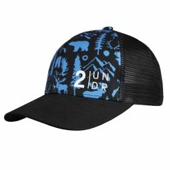 2UNDR Men's Mesh Print Snapback Cap - Night Life
