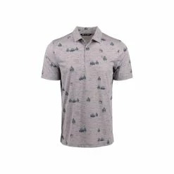 TravisMathew Men's Outfresh Short Sleeve Polo