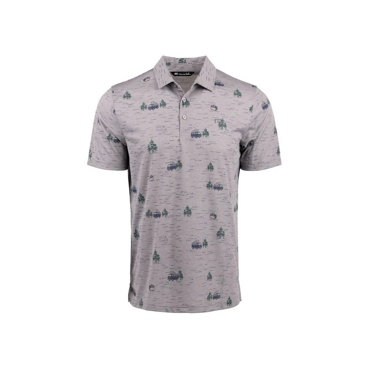 TravisMathew Men's Outfresh Short Sleeve Polo