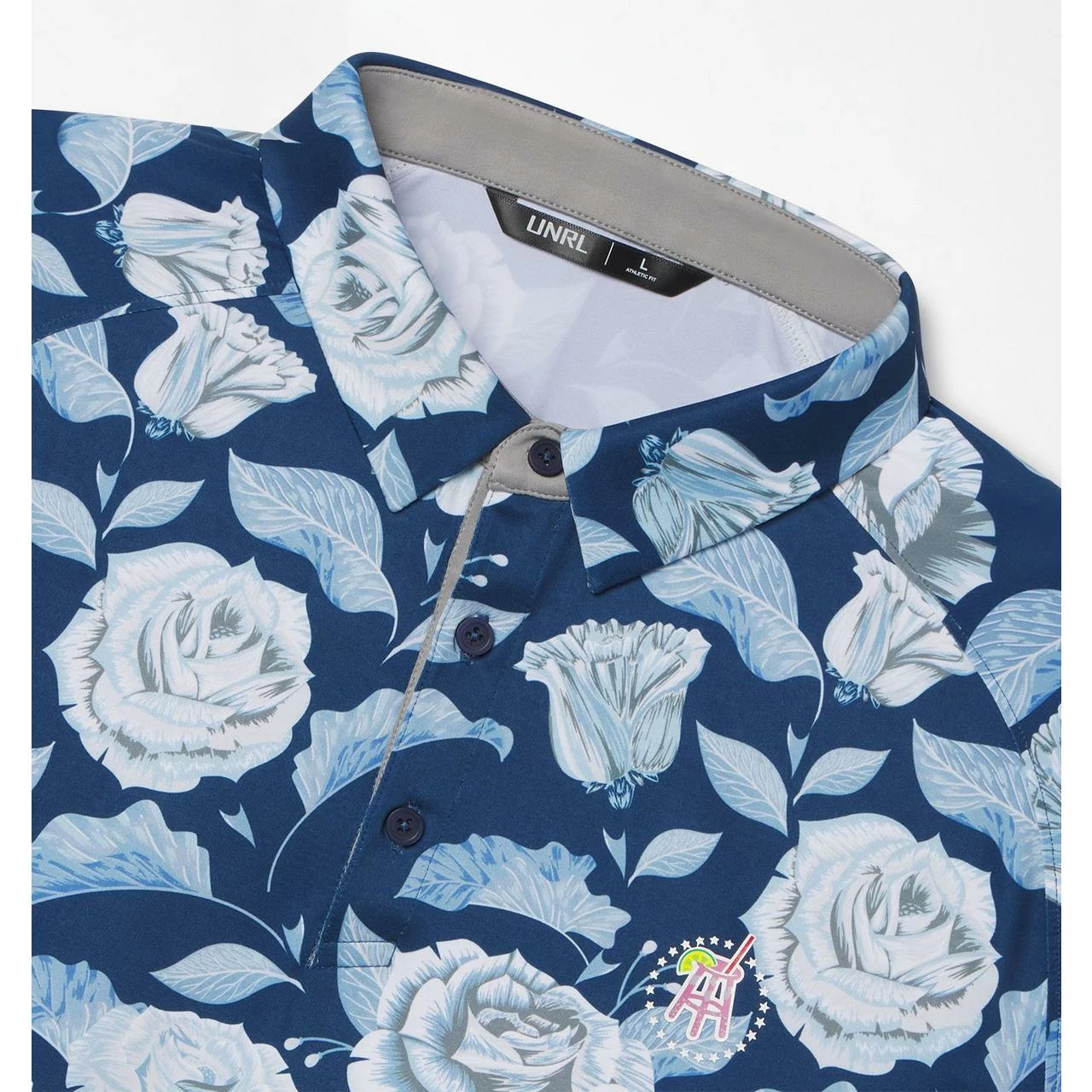 Barstool Men's Transfusion Floral Short Sleeve Polo - Image 2