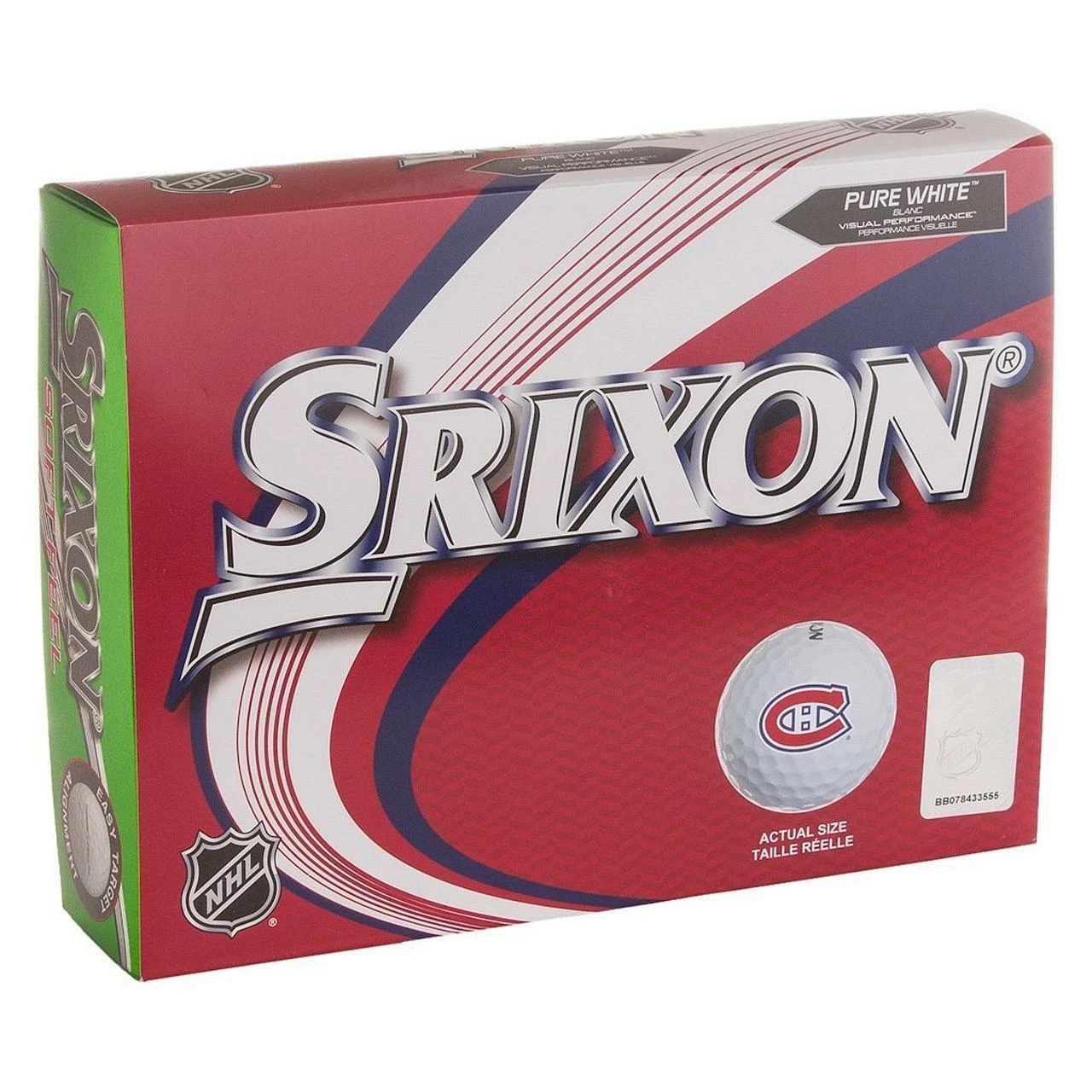 Srixon NHL Soft Feel Golf Balls - Montreal Canadiens