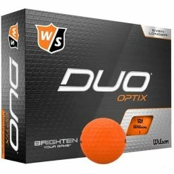 Wilson Prior Generation - Duo Optix Golf Balls - Orange