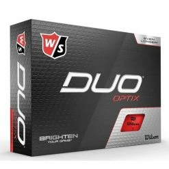Wilson Prior Generation - Duo Optix Golf Balls - Red
