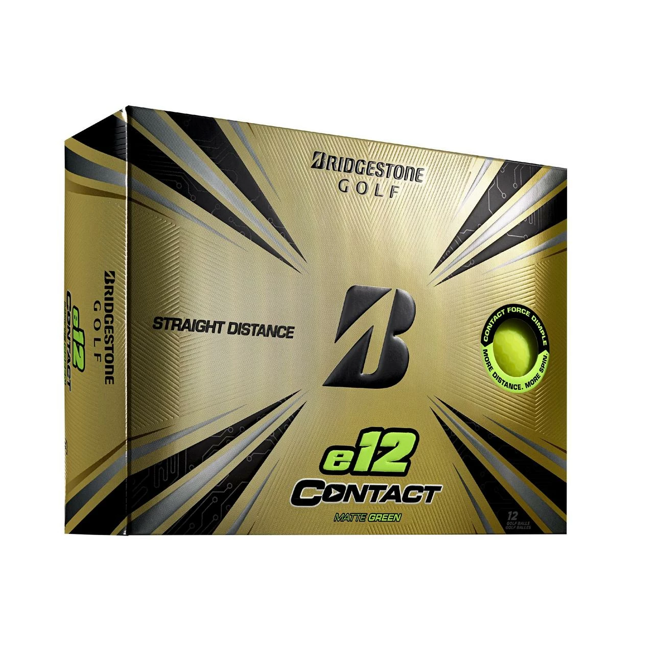 Bridgestone Prior Generation - E12 Contact Golf Balls