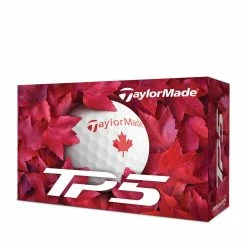 TaylorMade TP5 Maple Leaf Golf Balls - 6 Pack
