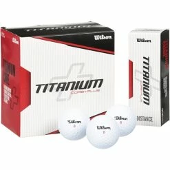Wilson Titanium 18 Pack Golf Balls