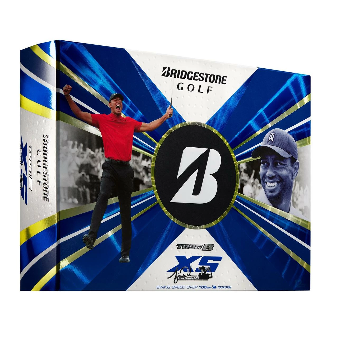 Bridgestone Tour B XS Golf Balls - Tiger Edition