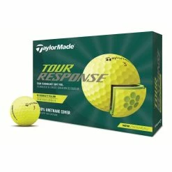 TaylorMade Tour Response Golf Balls - Yellow