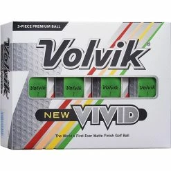 Volvik Vivid Golf Balls - Green
