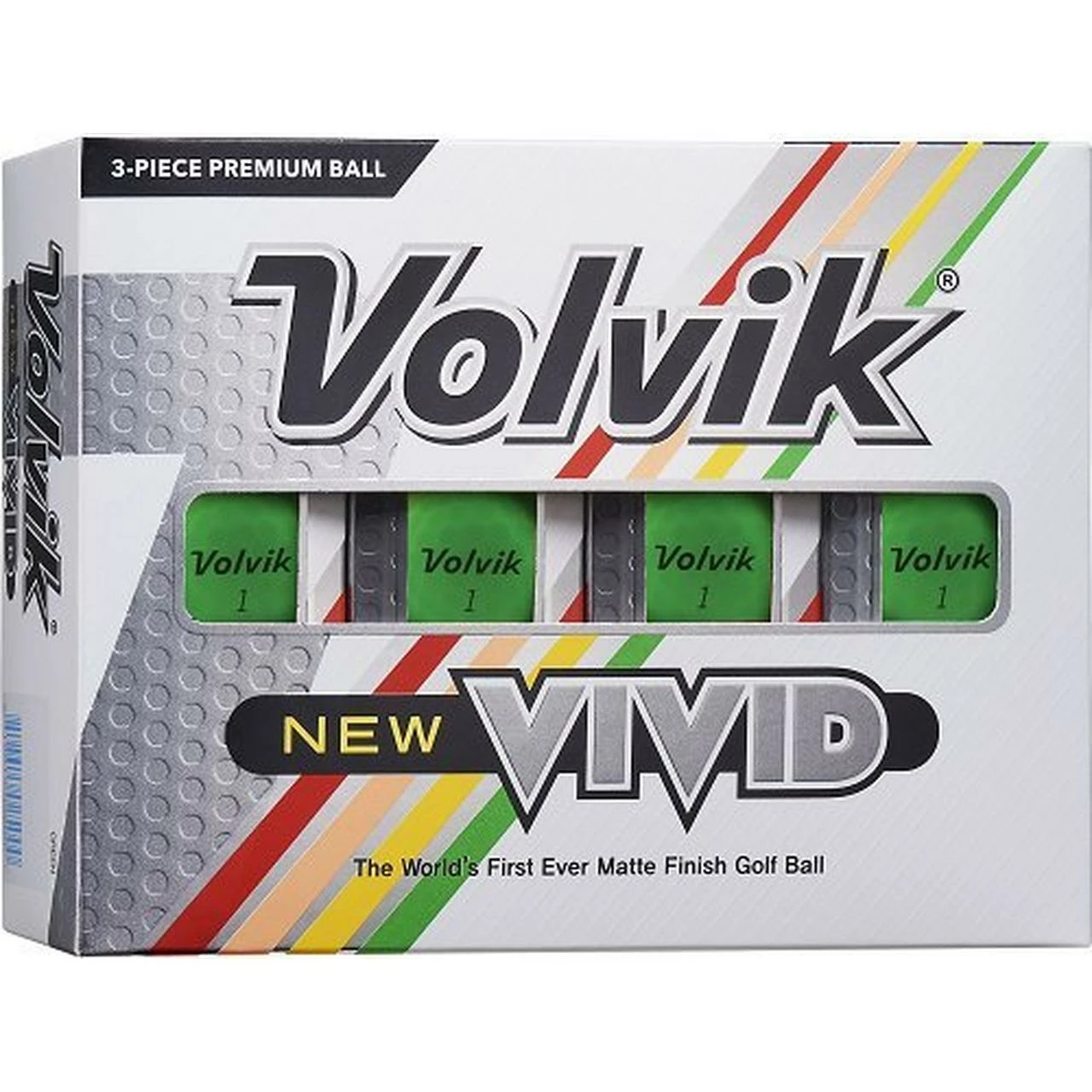 Volvik Vivid Golf Balls - Green