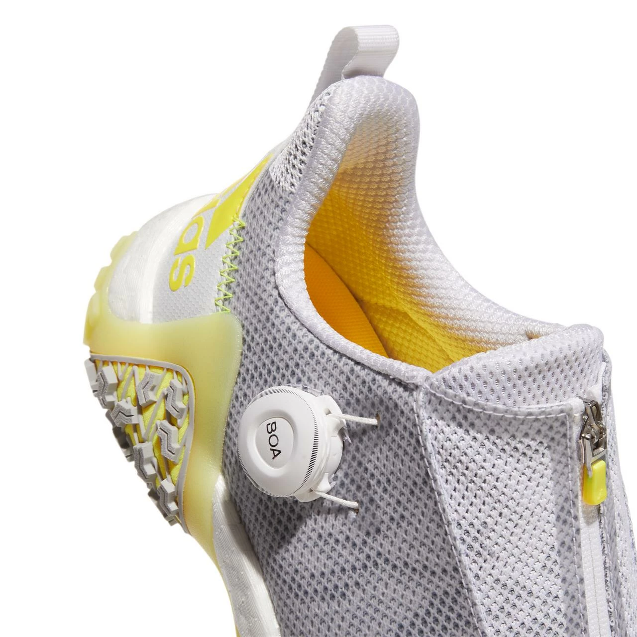 ADIDAS Women's CodeChaos 22 BOA Spikeless Golf Shoe - Grey/Yellow - Image 7