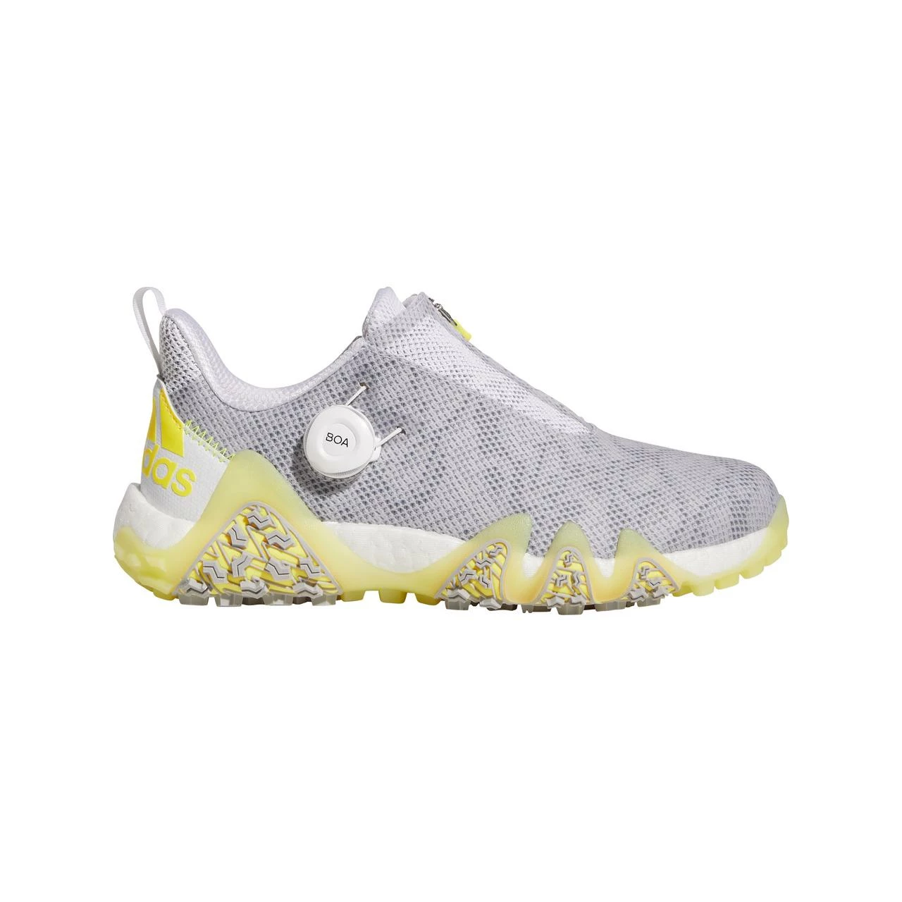 ADIDAS Women's CodeChaos 22 BOA Spikeless Golf Shoe - Grey/Yellow